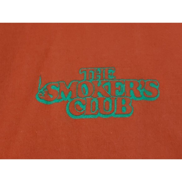 Orange Champion The Smokers Club Smoking Hoodie "World Wide Rollers" Large - Picture 12 of 12